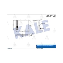 8200732379 Radyatör Su+klıma Kangoo 98-08 / 1.2-1.5 Dcı M-t Klım