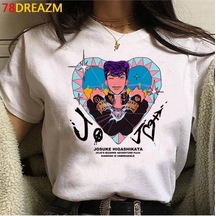 Noıssey Kırmızı Etiket Gala Jojo Tuhaf Macera T Shirt Üst Tees Mod122 16817 Beyaz