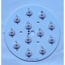 Rgb Yuvarlak 12 Li Power Led 95 Mm Led Bar Pcb