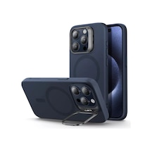 Esr Apple Uyumlu iPhone 15 Pro Max Cloud Soft Halolock Magsafe Kickstand Kılıf Dark Blue Lacivert