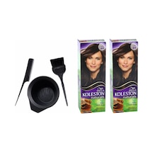 Koleston Natural Saç Boya 4/0 Kahve 2 Adet+Boyama Seti