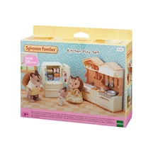 5341 Sylvanian Families Mutfak Seti 35 Parça + 3 Yaş Figürler