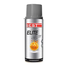 Best Elite 600C Isıya Dayanıklı Gümüş Sprey Boya 400 ML