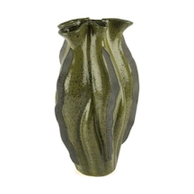 Mikasa Moor Yeşil Gri Vazo 25x43cm Yeşil - Gri