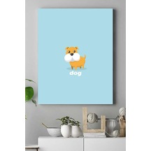Pster16747 Küçük Köpek Çocuk Odası Kanvas Tablo 21 X 30