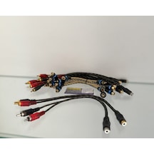 Ben Audio Anfi Y Kablo 2 Erkek 1 Dişi Amfi İçin