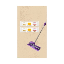Mop Easy Clean Arap Sanum Katkılı Mopa Uyumlu Yer Temizlik Havlusu 50 Yaprak 2 Paket Mop Seti