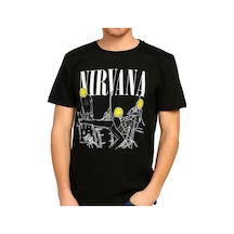 Bant Giyim - Nirvana Kurt Cobain Siyah Erkek T-Shirt Tişört