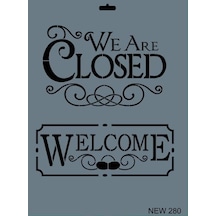Mey İthalat Rich New Seri N-280 Stencil 35x25 Cm