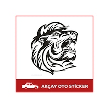 Aslan Sticker Lion Sticker Aslan Oto Sticker Araba Sticker
