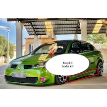 Renault Megane 2 Yan Marşpiyel Takımı Yeni Model - Plastik