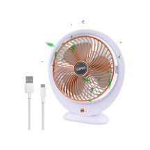 Usb Masa Vantilatörü Elektrikli Mini Masa Vantilatörü 3 Hız Ayarlanabilir Güçlü Rüzgar 360 Dö