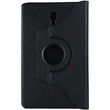Samsung Galaxy Uyumlu Tab A T590 Kılıf Kapaklı Standlı 360 Dönebilen Koruma Dn2