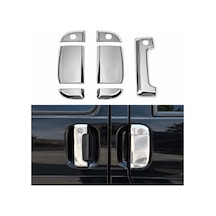 Vw T4 Multivan Krom Kapı Kolu 1998-2003 7prç Paslanmaz Çelik Vwt4mltvkkt0000001