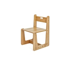 Minera 2-4 Yaş Turna Model Ahşap Montessori Aktivite Oyun Çalışma Sandalyesi (1 Sandalye)