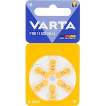Varta 10 Numara İşitme Cihaz Pili 6'lı