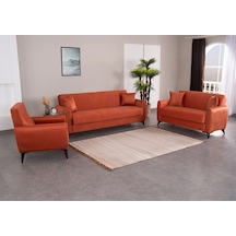 Kilim Mobilya Dove Yüksek Ayaklı 3 2 B Koltuk Takımı Turuncu