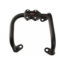 GP Kompozit Yamaha NMAX 125 / 155 2021-2025 Uyumlu Egzoz Koruma Demiri Siyah
