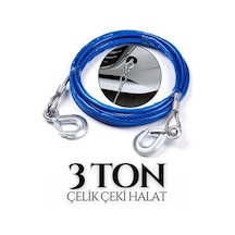 Transformacion 3 Ton Kapasite Çelik Çeki Halatı 429061 Çok Renkli