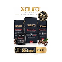 Xaura Global Black Coffee 30 Pcs 105 G 3 Adet Çekirdek