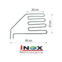 Sauna Sobası Rezistansı 3000 Watt