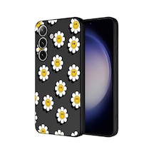 Samsung Galaxy S23 Fe İle Uyumlu Premier Kalite Özel Üretim Baskılı Silikon Telefon Kılıfı Bc 7 Siyah