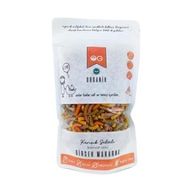 Organik Karışık Sebzeli Bakliyat Unlu Dirsek Makar 200gr
