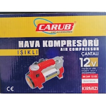 CARUB HAVA KOMPRESÖRÜ 12V IŞIKLI