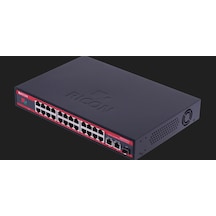 Ricon RSB2423FEP-U 24 Port Ethernet Power Over Ethernet Yönetilmeyen Switch
