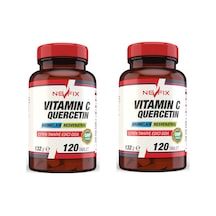 Nevfix Vitamin C Bromelian Quercetin 120 Tablet X 2 Kutu 240 Tab
