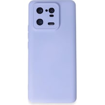 Newface - 58 - Xiaomi Mi 13 Pro Kılıf Nano İçi Kadife Silikon - Ece-umay - - Lila