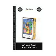 Özel Üretim Mistik Koleksiyon Kahin African Tarot Kartı Alk2783