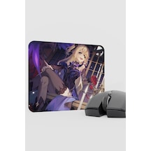 Fischl Genshin Impact Anime Gacha V4 - 22x18 Gaming Mouse Pad Fare Altlığı