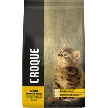 3 Adet Croque Tavuk Etli Yavru Kedi Maması 600 Gr