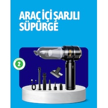 Hepa Filtreli Sessiz Çalışan Kablosuz Şarjlı Mini Süpürge