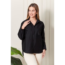 Epaavm - Siyah Kadın Gömlek - She5501 Siyah Epaavm - Siyah Kadın Gömlek - She5501 Siyah