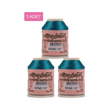 3 Adet Altınbaşak Oya Ve Dantel İpi 20 Gr - Royaleks - No: 127