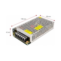 A Kalite 12v 16.5a Kalın Kasa Trafo, 12v 16.5a Kalın Kasa Metal Led Adaptörü