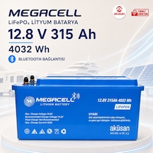 Megacell 12.8v 315 Ah Lityum Lifepo4 Batarya 5yıl Garanti