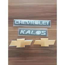 Kalos Hactback Ön+arka Arma +kalos+chevrolet Yazı 2003-2008 Arka Arma Logo Amblem