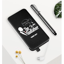Kişiye Özel Babaların Babası Siyah 5000 Mah Hızlı Şarj Powerbank (431644670)