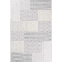 Hoom Rugs Sahra 9907 Gri İskandinav Halı Gri Beyaz