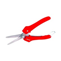 Eltos Üzüm Makası, Kırmızı Renkli, Ergonomik Saplı, Keskin Metal