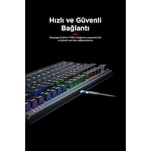 Rampage Claw Blue Switch RGB Mekanik Oyuncu Klavyesi