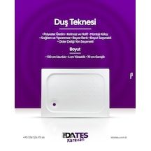 İdates Karavan Duş Küveti