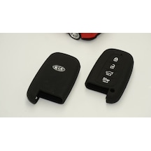 Kia Sportage Uyumlu Soul Sorento Rio Silikon Anahtar Kılıf Seti