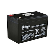 Ttec Bakımsız 12V 7A Kuru Akü 2024 Üretim