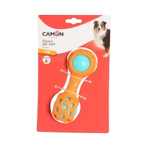 Camon Tpr Bilyalı Ve Gıcırtılı Kemik Şeklinde Eğlenceli Köpek Oyuncağı 16 Cm