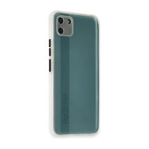 Realme C11 Kılıf Miami Şeffaf Silikon - Şeffaf -