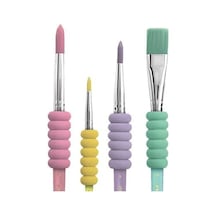 Faber-castell Soft Touch 4 Lü Fırça Set
